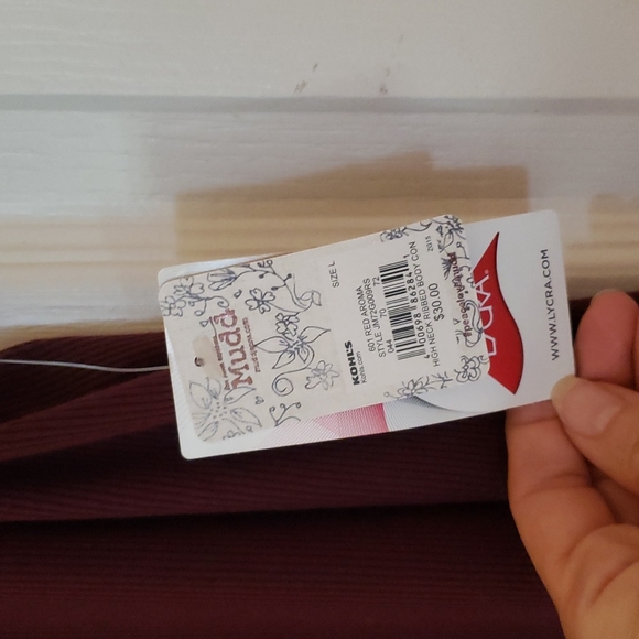 Maroon Tank Cut-Out Dress L - Picture 3 of 13